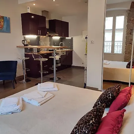 De 25m2 - Extra Centre - A 5 Min A Pied Des Plages - Commerces Et Restaurants Sur Place - Clim - Wifi - Exceptionnel Apartament