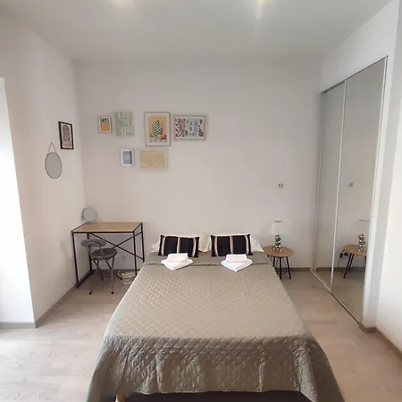 Apartmán De 25m2 - Extra Centre - A 5 Min A Pied Des Plages - Commerces Et Restaurants Sur Place - Clim - Wifi - Exceptionnel
